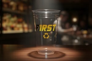 embalagem show copo descartável First profissional